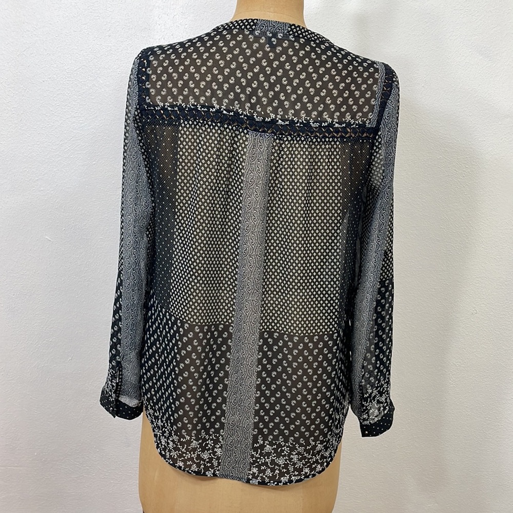 Daniel Rainn Black And White Patchwork Design, Bl… - image 4